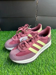 adidas Run 70s 2.0 Nylon/Suede Active Sport Gym Trainer~IH8598~Wonder Red/Yellow - Picture 1 of 6