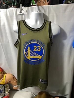 Mitch Richmond Golden State Warriors NBA Nike Connect 40 Small Men Jersey - Image 1 of 4