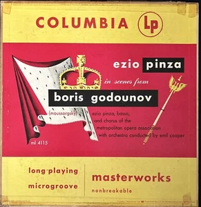 Ezio Pinza in scenes from Boris Godounov (1949) Columbia Masterworks, ML-4115 LP - Bild 1 von 4