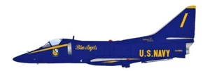 HOBBY MASTER 1/72 A-4F Skyhawk Blue Angels #1 1979 Diecast Model - Picture 1 of 1