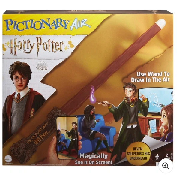 Pictionary Air Harry Potter Mattel Games Magically see it on screen