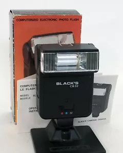 Schwarz CB-32 CB32 automatische Schuhhalterung elektronischer Blitz Universal - Bild 1 von 2