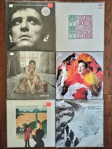 Echo & The Bunnymen, ENO, etc. Vintage Set of 6 High Quality Vinyl LPs Jazz+ - Picture 1 of 2