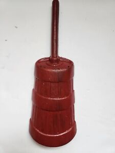 Vintage Sexton Red Cast Iron Kitchen Decor Wall Plaque Hanging Butter Churn