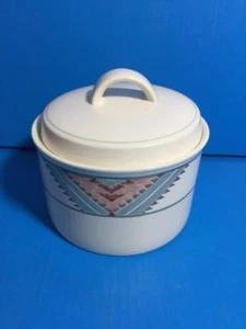 Mikasa Santa Fe SUGAR BOWL & LID  Intaglio Line CAC24 - Picture 1 of 2