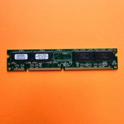 THMY12N31B75 Toshiba 128MB SDRAM Non ECC PC-133 133Mhz Memory - Image 1 of 3
