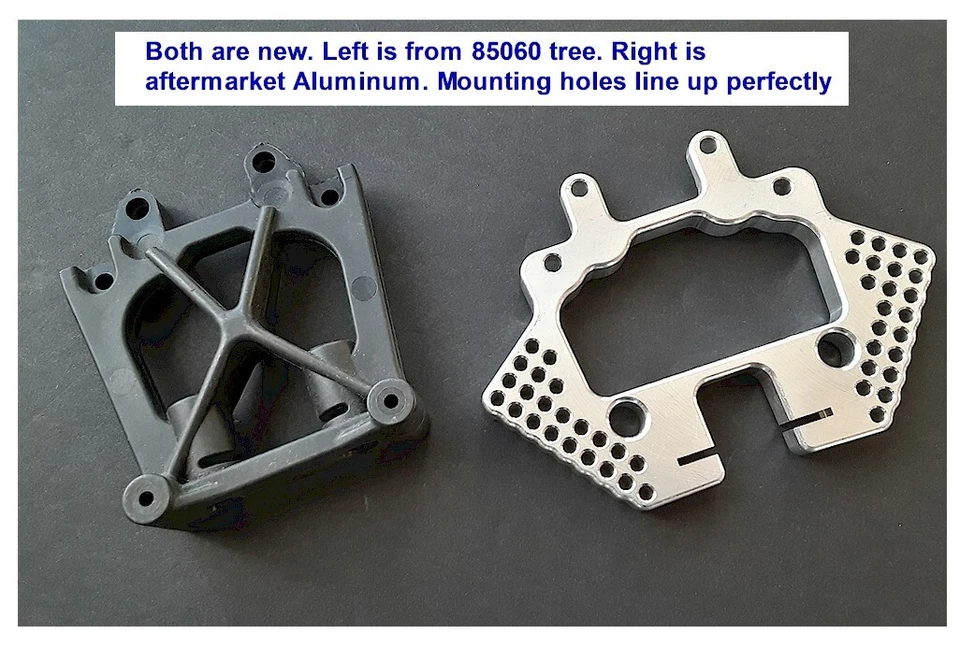 1-of-each HPI Shock Tower Stock / Aftermarket Alloy Savage Series 85060 Both New - Image 1 of 1