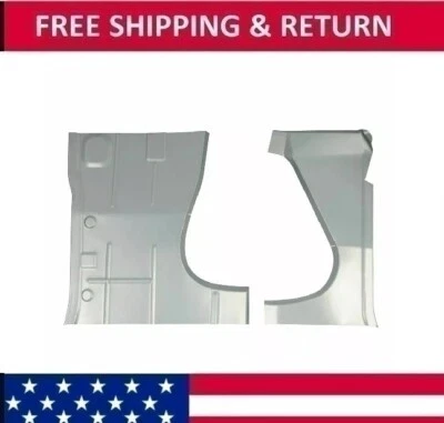 Secciones delanteras, paneles de reparación de paneles de piso de cabina para camioneta Chevrolet G10 G20 G30 71-96 Foto 1 de 4