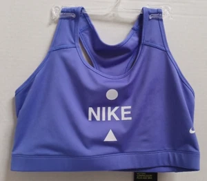 NWT Plus Size Nike Icon Clash Sports Bra - Size 1X Sapphire White - Picture 1 of 4
