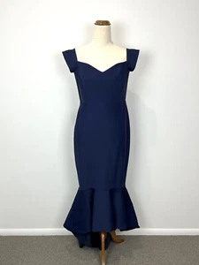 NUEVO Vestido de Noche Loreta para Mujer 12 Azul Sweetheart Peplum Formal Cóctel Evento - Imagen 1 de 12