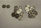 Lot de dimes argent x 28 dates mixtes