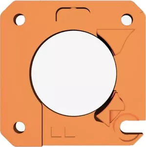 Piastra principale Prusa MK4 Nextruder R2 PETG arancione - Foto 1 di 1