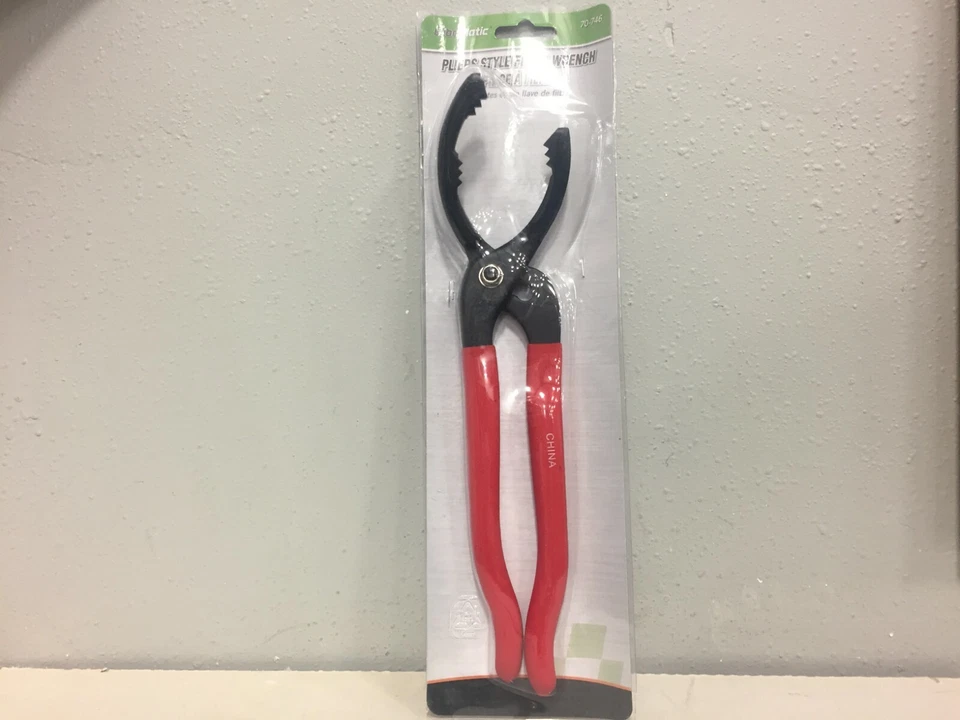 Plews 70-746 Pliers Style Filter Wrench with Comfort Vinyl Grips Foto 1 de 2