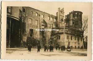 D4454 Foto Stuttgart Brand im Alten Schloß 1931 - Picture 1 of 2