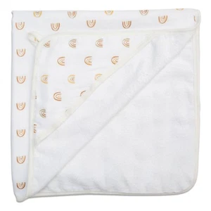 Hooded Towel Soft Absorbent Cotton Dual Layered Baby Bath Towel with Hood| 40... - Picture 1 of 3