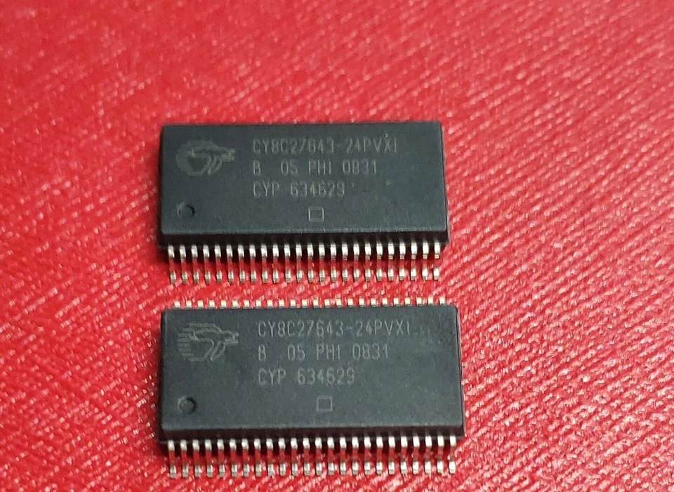 QTY=10PCS   CYPRESS   CY8C27643-24PVXI       BRAND NEW   SHIP via  DHL/FEDEX/UPS - Image 1 of 1