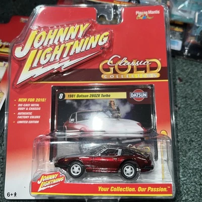 2016 JOHNNY LIGHTNING CLASSIC GOLD 1981 DATSUN 208ZX TURBO - Image 1 of 2