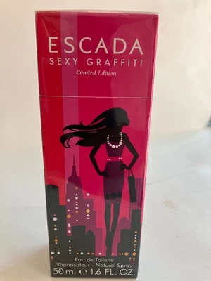 Escada SEXY GRAFFITI 1.6OZ eau de parfum spray para mujer, sellado, 100% auténtico, raro Foto 1 de 2