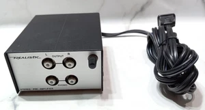 Preamplificador Estéreo Realista 42-2109 Radio Shack De Colección Hecho en Corea - Imagen 1 de 8