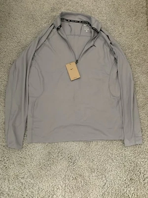 Nike Trail Top Shirt Long Sleeve Running 1/2-Zip Mid Layer FV9994-078 Men's M - Image 1 of 4