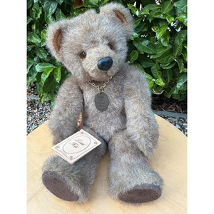 Vintage Little Folk Teddy Bear Handmade Devon G M McBride 1986 - Picture 1 of 9