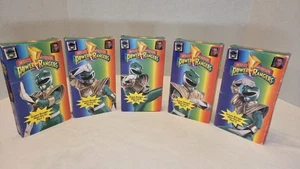 Mighty Morphin Power Rangers Green Ranger Mini-Series Parts 1-5 VHS Lot - Imagen 1 de 8