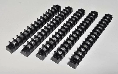 Magnum 14 Position LP2 Mountable Terminal Block Strip ( Lot of 5 ) - New - Image 1 of 3