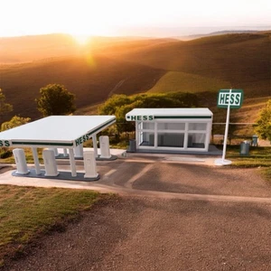 O Scale “HESS Station” - Picture 1 of 6