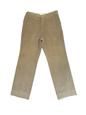 Vintage 80s Higgins Corduroy Mens Pants Retro 32x30 Adjustable Waist USA MADE - Image 1 of 4