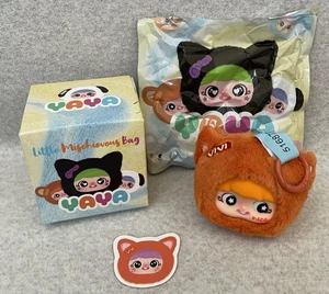 Happy Ghost Yaya Little Mischievous Bag Orange Cat Confirmed Blind Box Plush - Picture 1 of 4