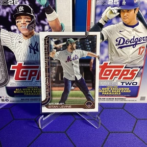 Eitan Levine First Pitch Citi Field 2025 Topps Update Series New York Mets - Picture 1 of 2