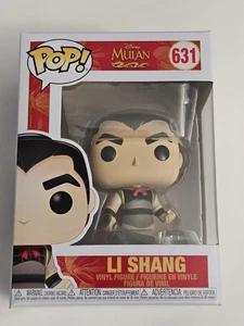 Funko Pop! Disney Mulan Li Shang Vinyl Figur #631 Gewölbt  - Bild 1 von 6