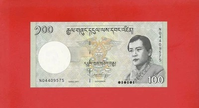 Bhutan 100 ngultrum 2011 pick #32b Uncirculated - Image 1 of 2