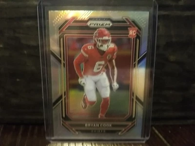 2022 Prizm Bryan Cook Silver Prizm Chiefs RC - Image 1 of 4