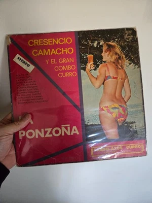 RARE CUMBIA MERENGUE LP CRESENCIO CAMACHO & GRAN COMBO CURRO PONZONA OG COLOMBIA - Image 1 of 4