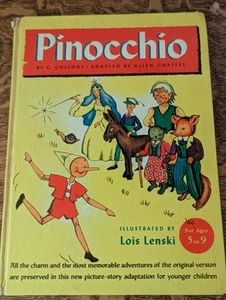 Vintage Childs Book Pinocchio 1946 - Picture 1 of 10