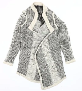 Vila Clothes Women's Grey Open Front Cardigan Size XS - Picture 1 of 12