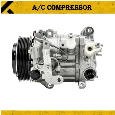 A/C Compressors & Clutches For Lexus GS350 2016 2017-2020 Lexus IS250 2014 2015 - Image 1 of 4