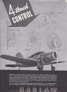 1939 Harlow Aircraft Ad 5/10/2025a - Picture 1 of 1