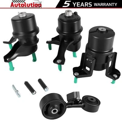 4PC Engine Motor & Trans Mount for 2002-2006 Toyota Camry l4 2.4L Auto Trans - Image 1 of 4