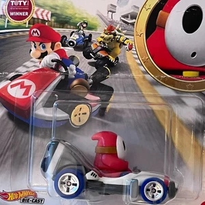 Mariokart Hot Wheels Nintendo 2021 Die-cast Shy Guy B-Dasher  New - Picture 1 of 7