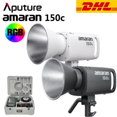 Aputure Amaran 150c 300c 150W RGBWW COB LED Video Light Bowens Mount 2500K-7500K - Image 1 of 4