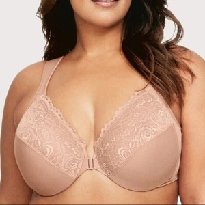 Front Buckle Women Bras Unpads Underwire Brassiere Sexy Lingerie Cozy Underwear - Picture 1 of 19