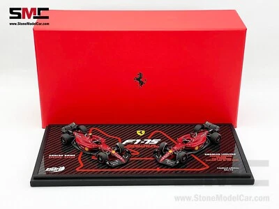 Ferrari F1-75 No16 Charles Leclerc & 55 Carlos Sainz Bahrain комплект F1 2022 1:43 BBR - Изображение 1 из 4