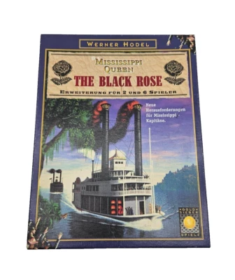 Mississippi Queen Erweiterung The Black Rose Goldsieber 1998 unbespielt - Bild 1 von 4