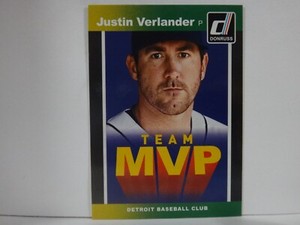 2014 Donruss Team MVPs #3 Justin Verlander