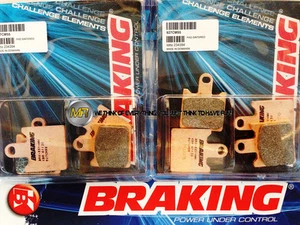 PARA KAWASAKI ZX6R NINJA 600 2007 07 PASTILLAS FRENO DELANTERAS SINTERIZADAS - Imagen 1 de 1