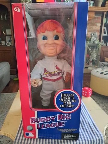 2002 Mlb Buddy Big League Large Dancing Doll Cardinals Excellent!! Cover