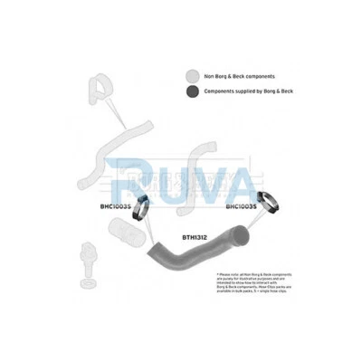 Manguera turbo Ruva para Land Rover Freelander 2000-2006 2.0 TD4 #4 PNH500190 Foto 1 de 4