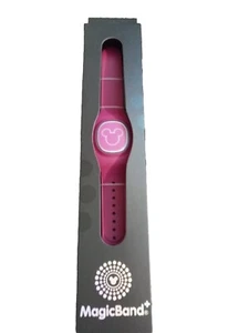 Disney Parks Magic Band Plus Hot Pink Magenta Nuevo - Imagen 1 de 3